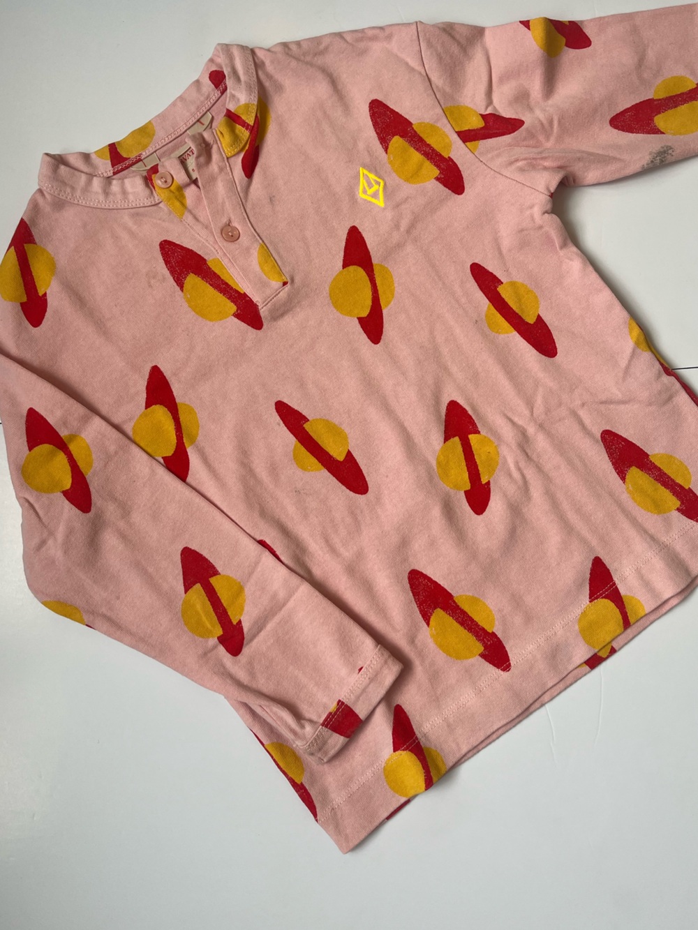 The Animals Observatory Pink Planet kids Sweater 6yo